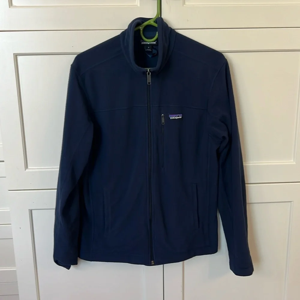 Patagonia micro D fleece jacket men men’s small Light, soft, quick-drying - Picture 1 of 9